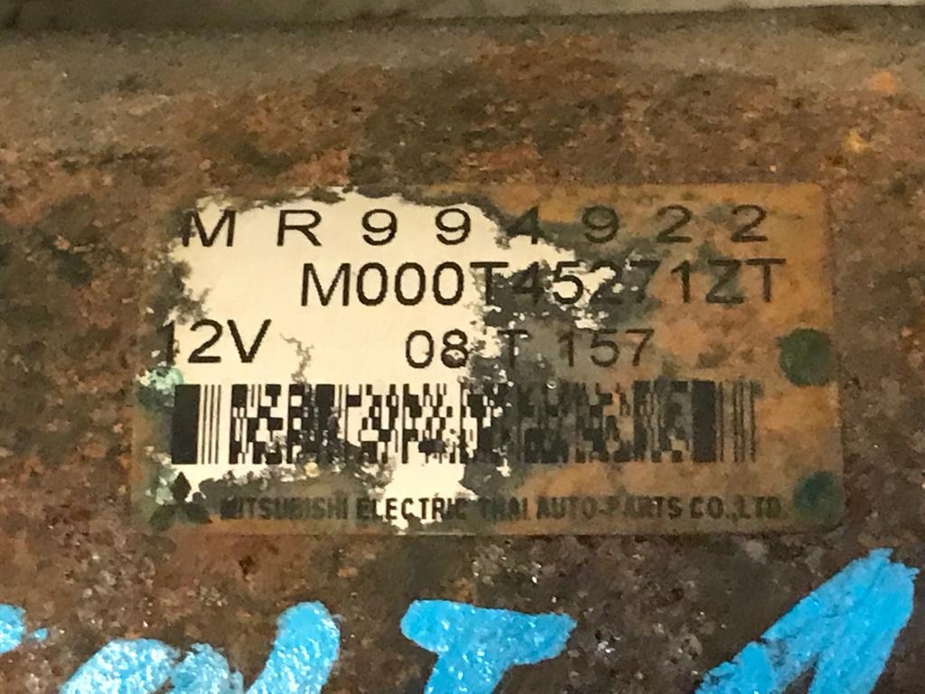 фото №5, Стартер mitsubishi colt 1.3 mr994922