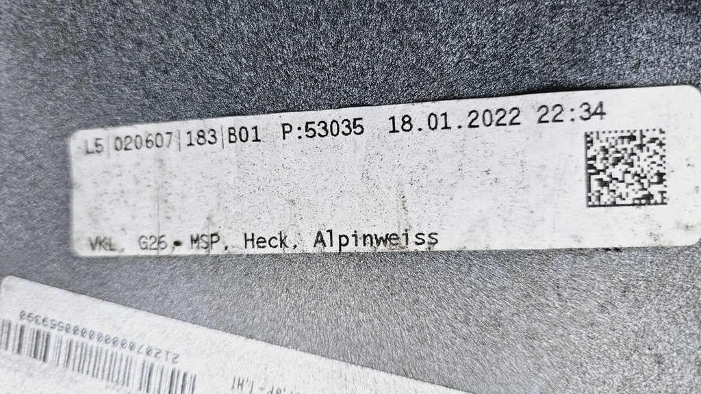 фото №11, Бампер задняя bmw 4 i4 g26 gran coupe 8078583