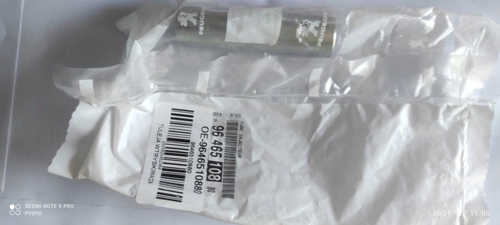 фото №3, Оригинальный номер 9646510880 трубка впрыска c5 iii, c3 c4 1.6hdi