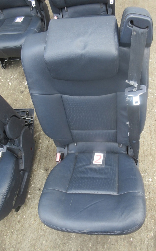 фото №7, Renault espace iv сиденье левый правый перед задняя drugi ряд trzeci ряд кожа