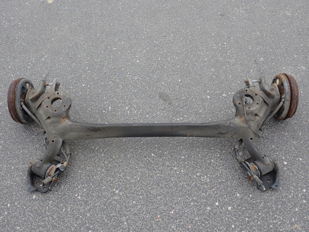 фото №7, Балка oś підвіска задня задня комплектна барабан fiat 500l 2017r 1.4i