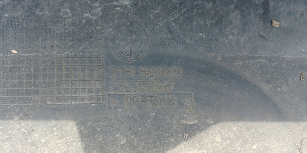 фото №7, Fiat multipla оригинальный номер 735353867 бампер задний задняя