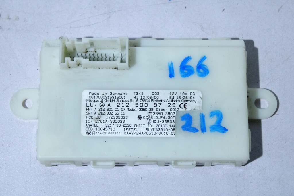 фото №1, Mercedes w166 gle модуль блок управления a2129009729