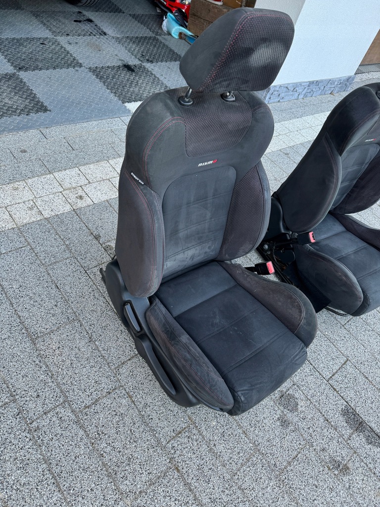 фото №8, Сидіння заднє сидіння сидіння лівий правий nismo ковші juke f15 10-20 алькантара