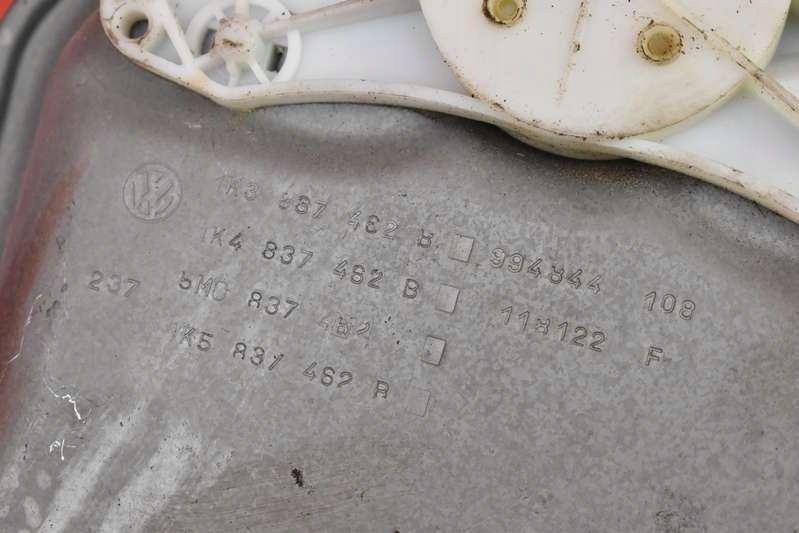 фото №16, Підйомник скло правий перед eu vw golf 5 v plus 08r