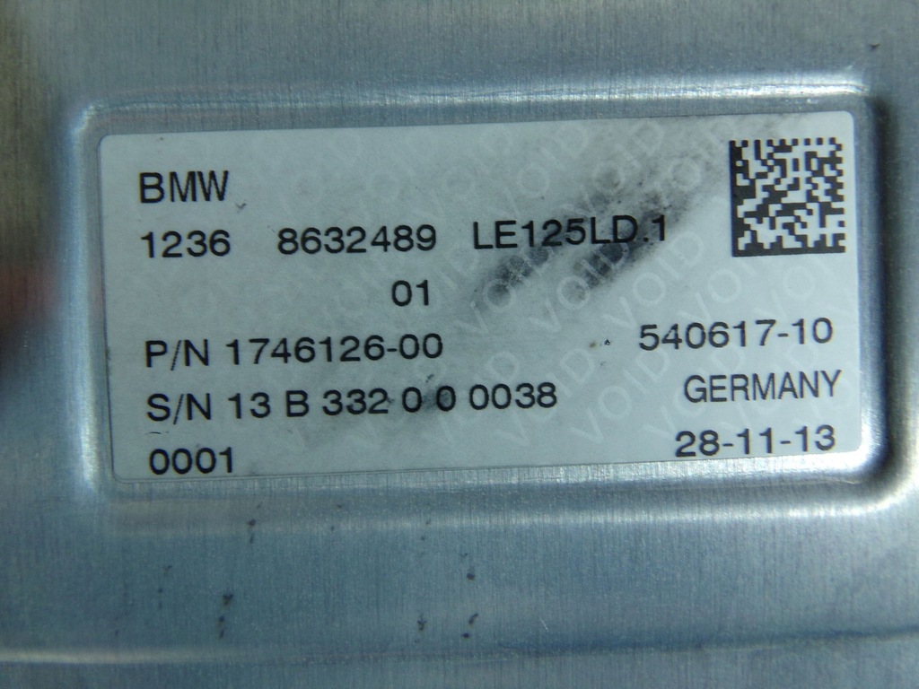 фото №9, Bmw i3 i01 lci бортовой компьютер двигателя блок управления машины электрический 8632489