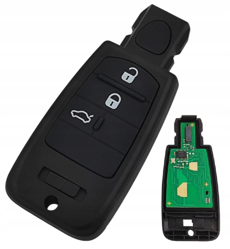 фото №1, Pilot ключ fiat croma 3 кнопки id51 ht aes 4a 433mhz