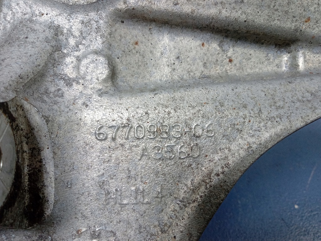 фото №7, Bmw x6 e71 e72 поворотный кулак левая задняя 6770983