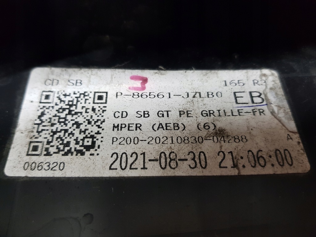 фото №9, Kia ceed iii lift gt-line решётка средняя бампера 86561-j7lbo