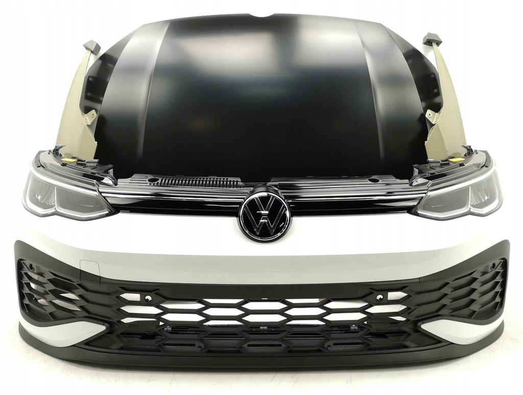фото №10, Новый org kompletny перед бампер капот крыло vw golf 8 viii gti gtd r
