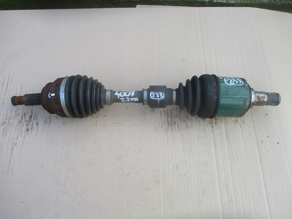 фото №2, Приводной вал левая peugeot 4007 2.2hdi