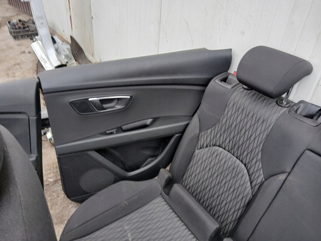 фото №12, Сидіння сидіння комплект сидіння обшивки задня seat leon iii 5f