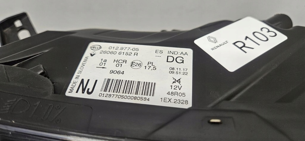 фото №6, Renault captur lift full led фара лівий лампа ліва