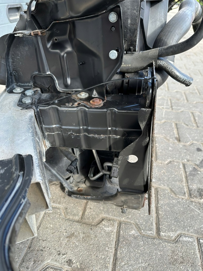 Ремінь передній, радіатор, підсилювач, балка, вентилятор mercedes sl r230, 5.0 Зі Шроту