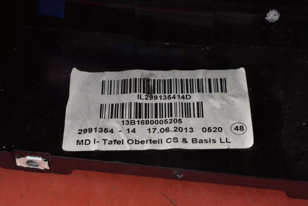 фото №5, Панель приладів приладова панель  панель приладів подушка безпеки eu bmw x1 e84 lift m-pakiet 12-15