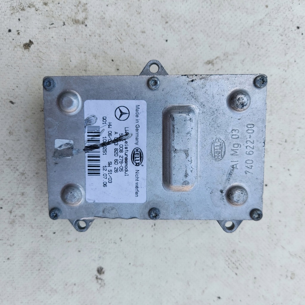 фото №1, Модуль поворота ксенон преобразователь mercedes w211 slk