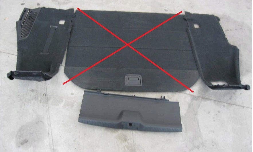 фото №1, Audi tt 8s обивка багажника обшивка пол