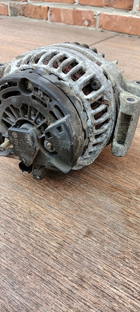 фото №9, Генератор jeep grand cherokee ii wj, wg a0121544802 2.7l дизель 2004