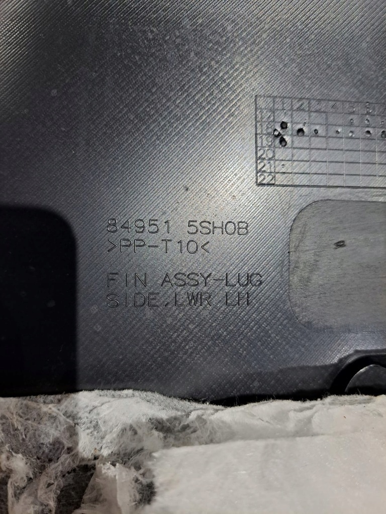 фото №10, Nissan leaf ii ze1 обшивка / обивка / багажника