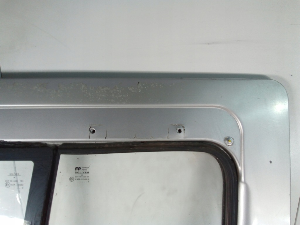 фото №3, K997 двері лівий перед renault midlum сріблястий