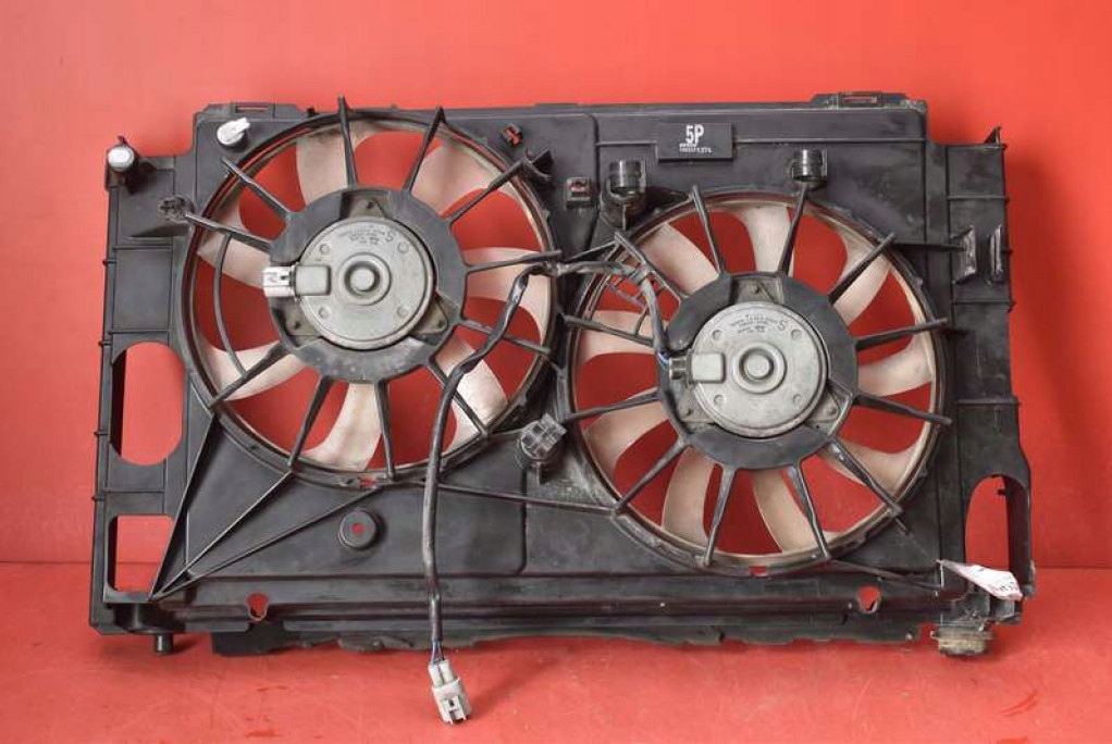 фото №5, Вентилятор 100222-1374 toyota prius 3 iii xw30 1.8 hybrid 99 km 09-11