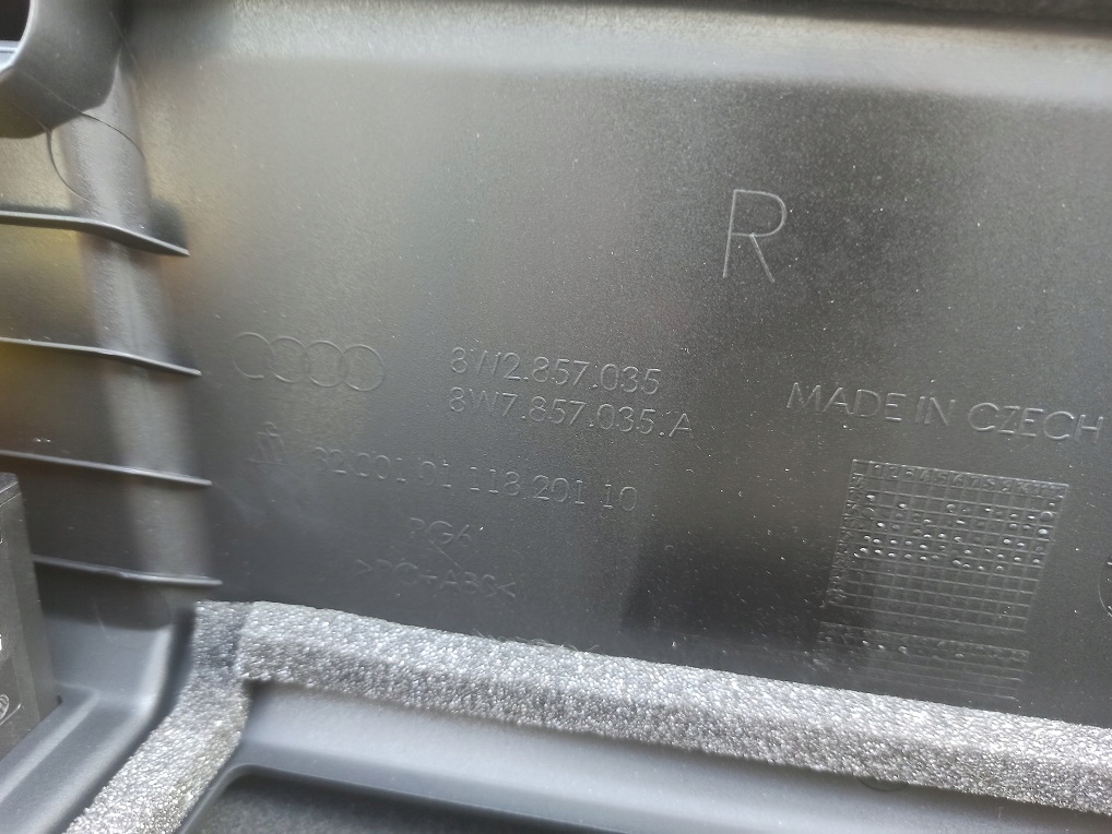 фото №7, Audi a5 f5 бардачок пасажира 8w2857035 оригінал версія uk irl