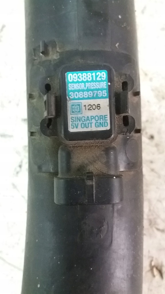 фото №4, Volvo v40 s40 1.9d труба інтеркулер map датчик 30