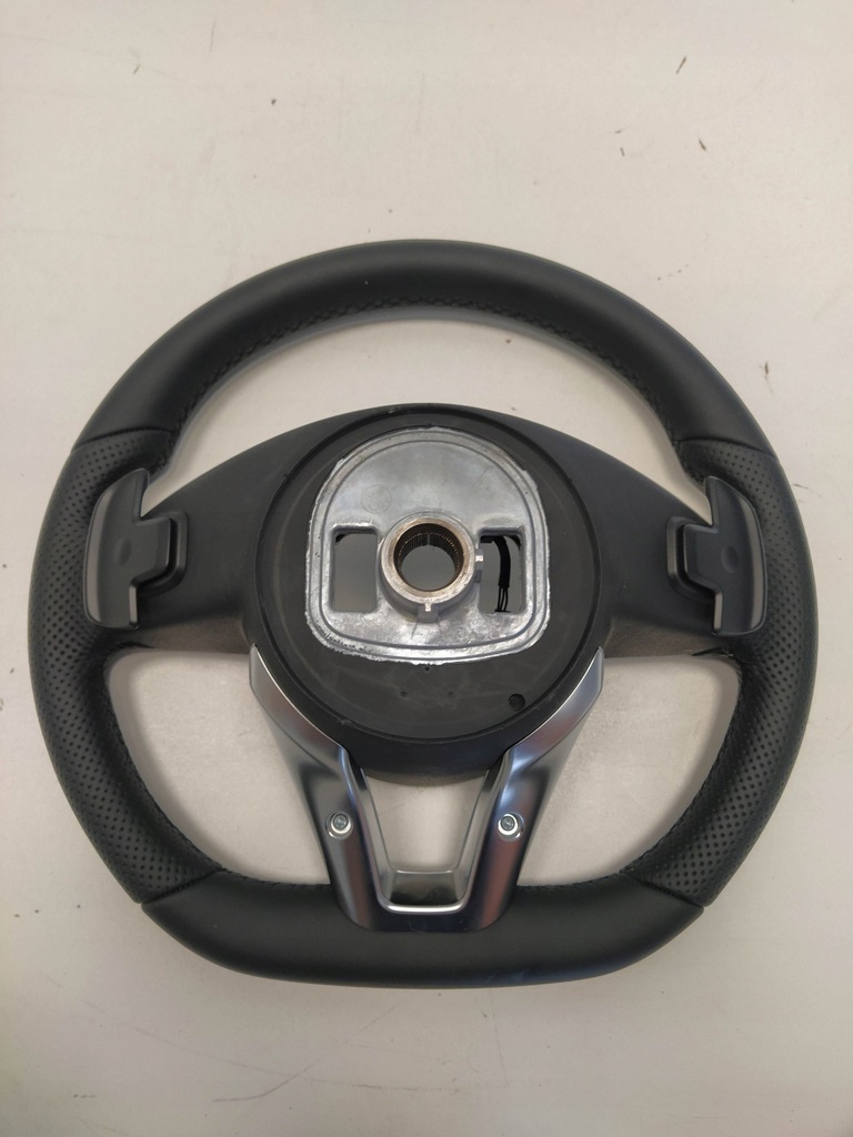 фото №10, Nowa mercedes cla w117 a w176 w218 повітропровід пелюстки перемикання шкіра czarna nić