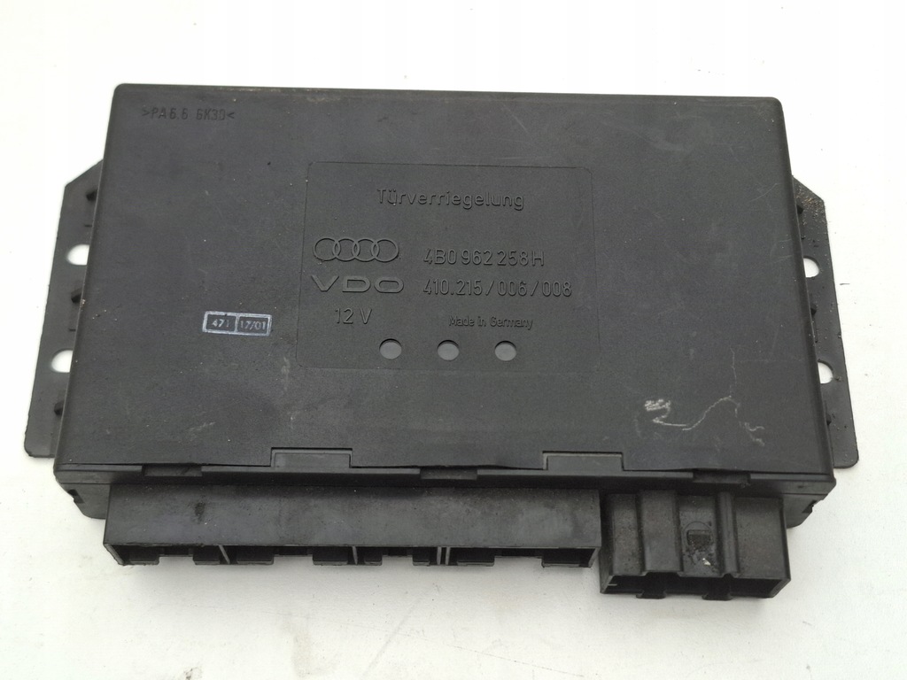 фото №1, Модуль комфорта audi a6 c5 4b0962258h