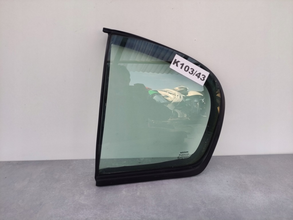 фото №1, Nissan almera n16 стекло дверь левый задняя 2005 rok 43r-007022 k103/43