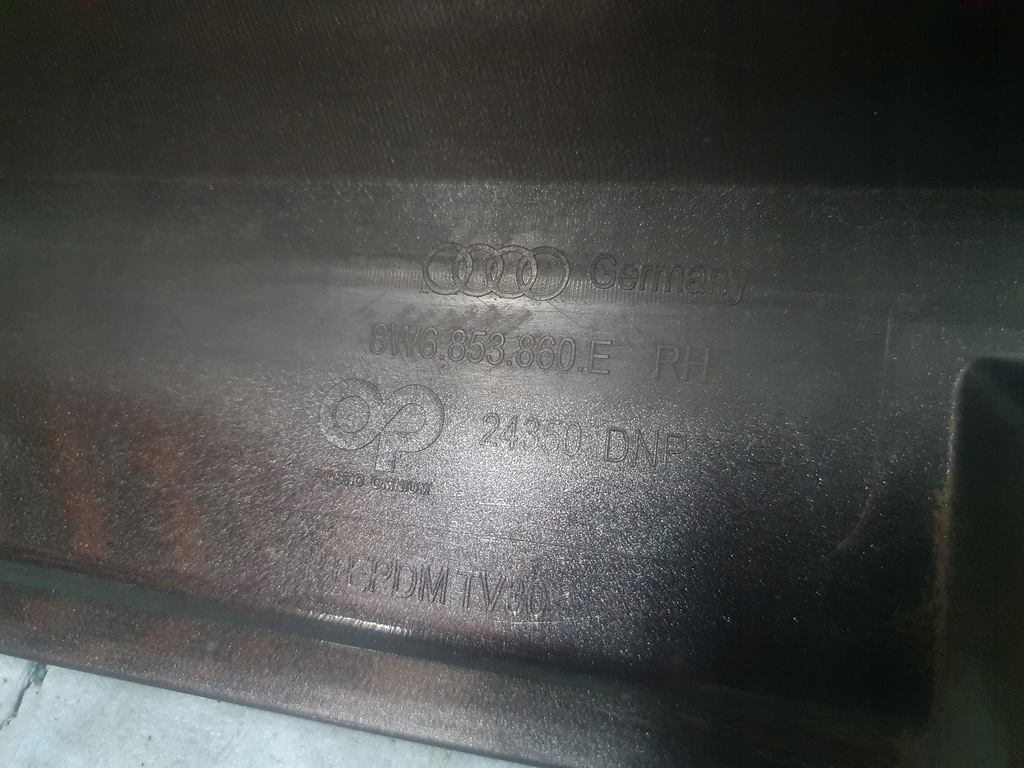 фото №10, Поріг молдинг audi a5 ii 8w6 coupe cabrio правий