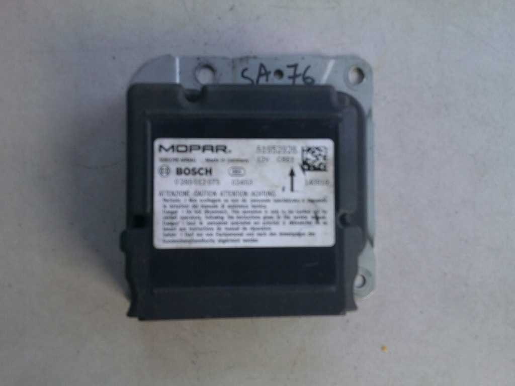 фото №1, Датчик подушка безопасности 51952928 0285012075 jeep renegade