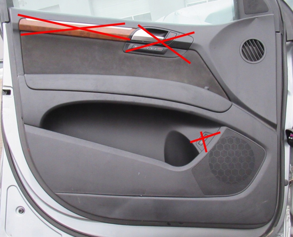 фото №1, Audi q7 обивка обшивка левый перед передний