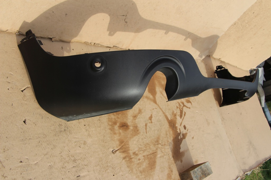 фото №1, Накладка дифузор спойлер бампера задня mini clubman f54 2016+