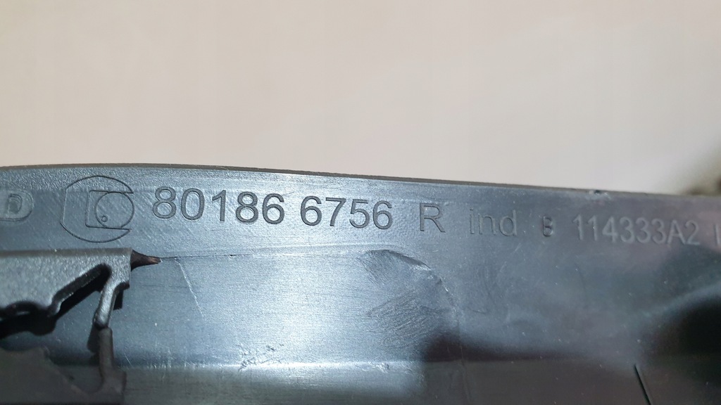 фото №8, Молдинг дверь правая перед renault clio v 801866756r