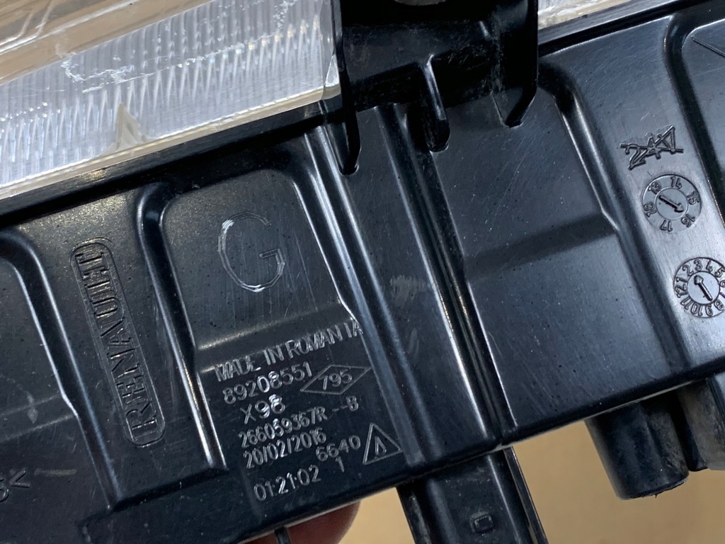 фото №6, Renault clio iv captur протитуманна фара led лівий org