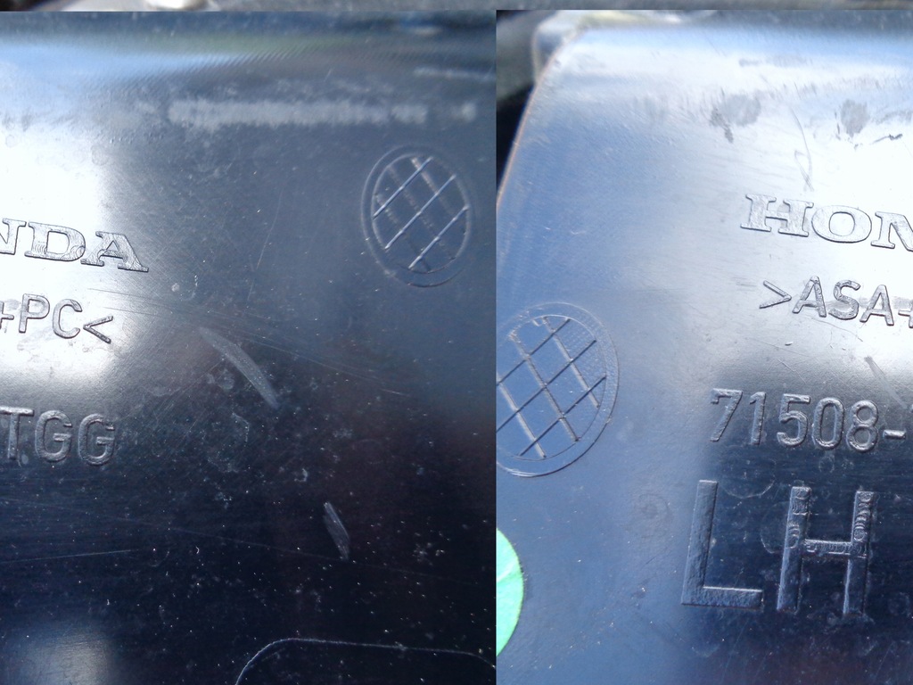 фото №14, Решітка бампера лівий задня honda civic x 71508-tgg