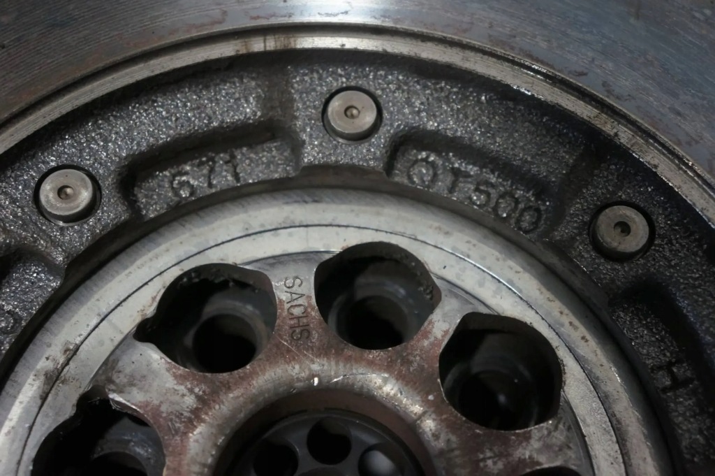 фото №6, Сцепление колесо двухмассовый диск прижим kpl hyundai santa fe ii lift 2.2 crdi