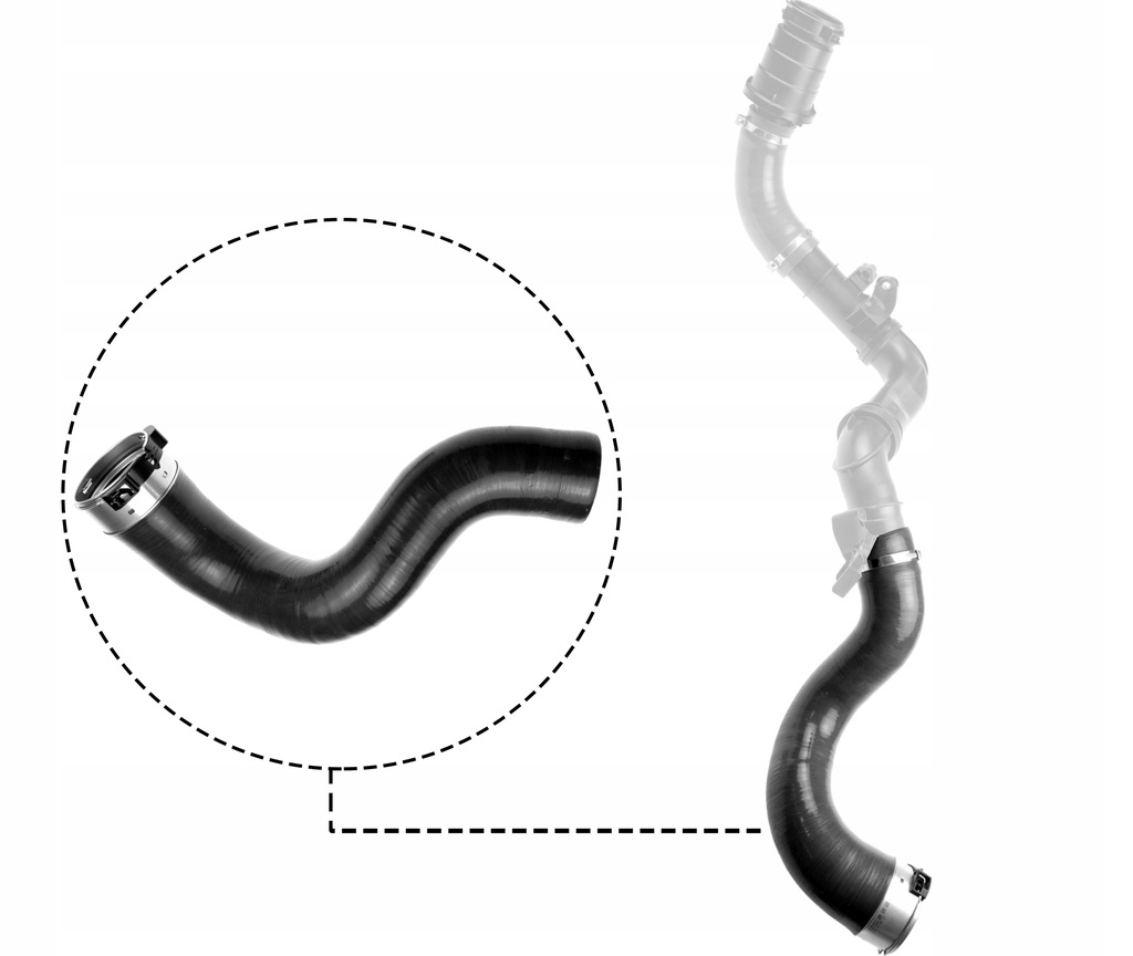 фото №1, Шланг повітря наддувний opel vivaro b renault trafic iii 1.6d 05.1