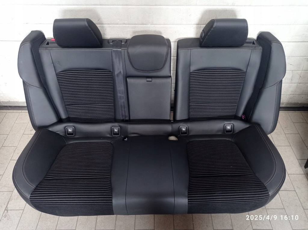 фото №2, Сидіння заднє сидіння обшивки комплект renault talisman напівшкіра