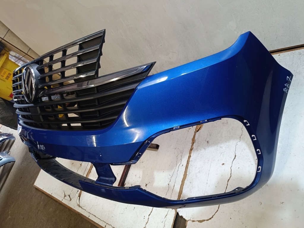 фото №8, Бампер vw t6 lift multivan 19+ перед nr m887 решётка радиатора