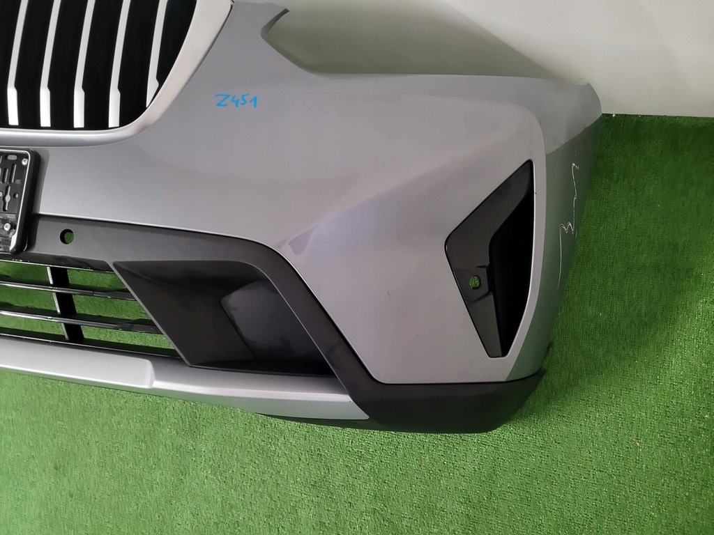 фото №7, Bmw x3 g01 lci lift xline x-line бампер перед передній решітка радіатора жалюзі oem