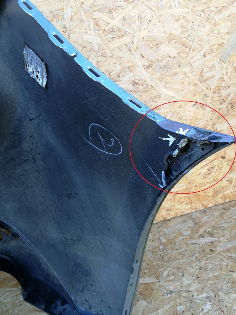 фото №12, Mazda 3 iii bl hb 08- бампер задняя задний bcw8-50221