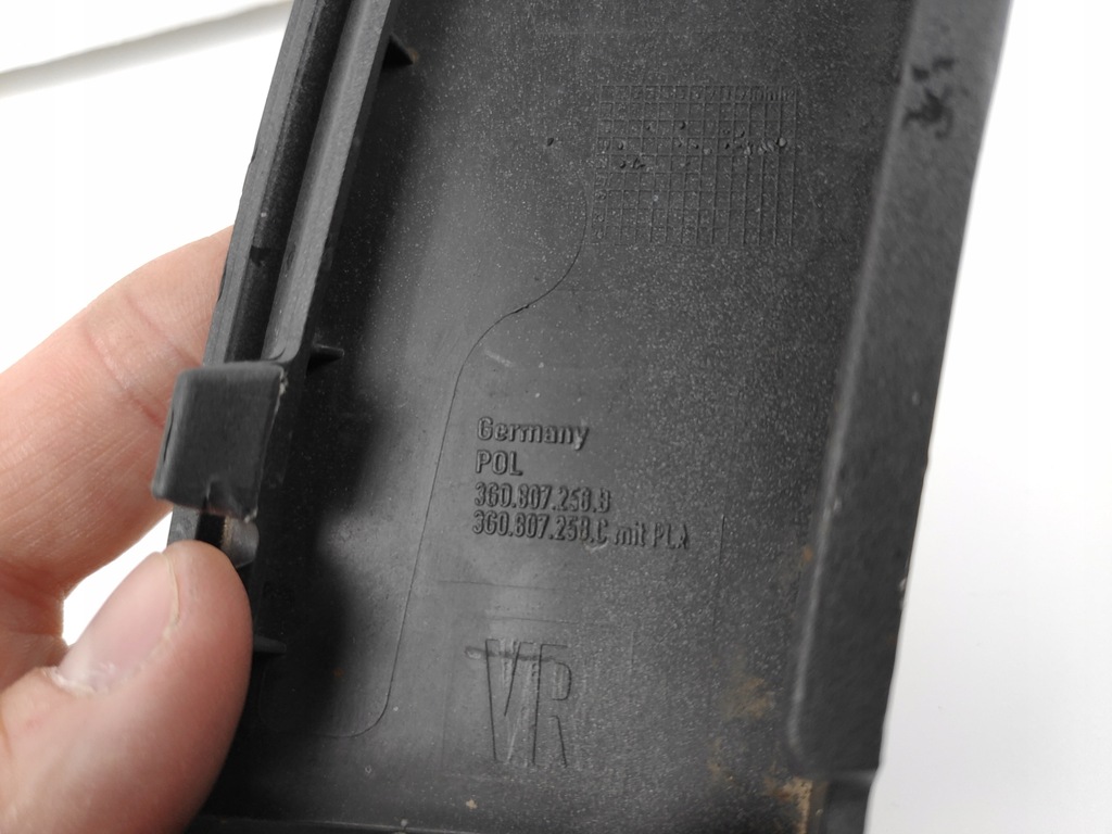 фото №10, Vw passat b8 alltrack молдинг бампера правый перед 3g0807258b