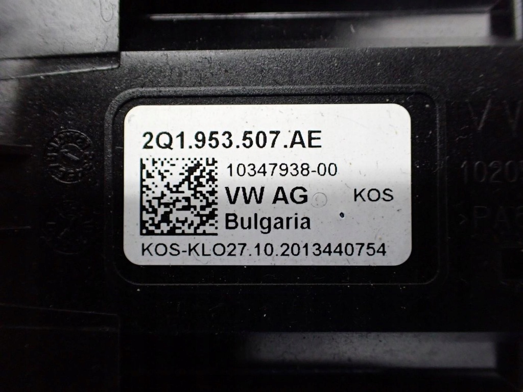 фото №8, Важіль перемикач стрічка комбінований 2q1953507ae 6ra959653a seat arona 20r