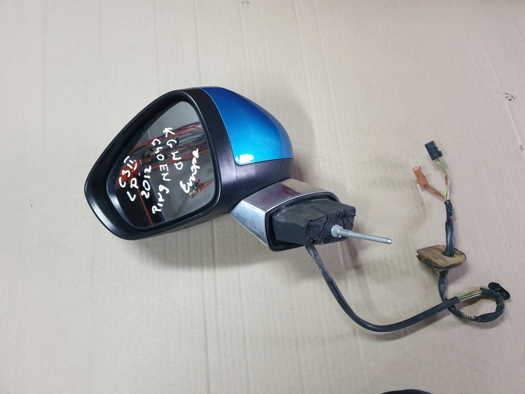 фото №1, Зеркало левая citroen c3 ii 2010- kgwd 9 pin