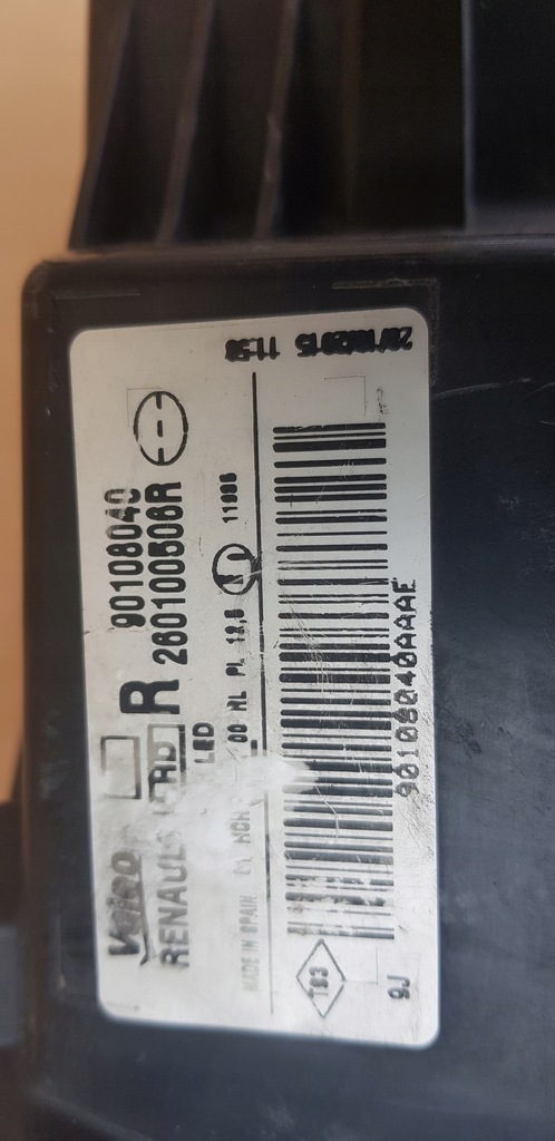 фото №10, Renault megane iv лампа передня права led