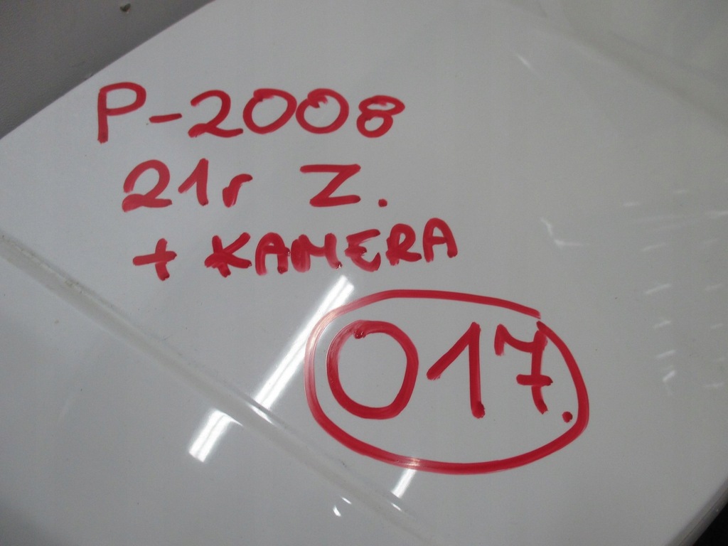 фото №6, Кришка багажника задня задня peugeot 2008 ii 21r