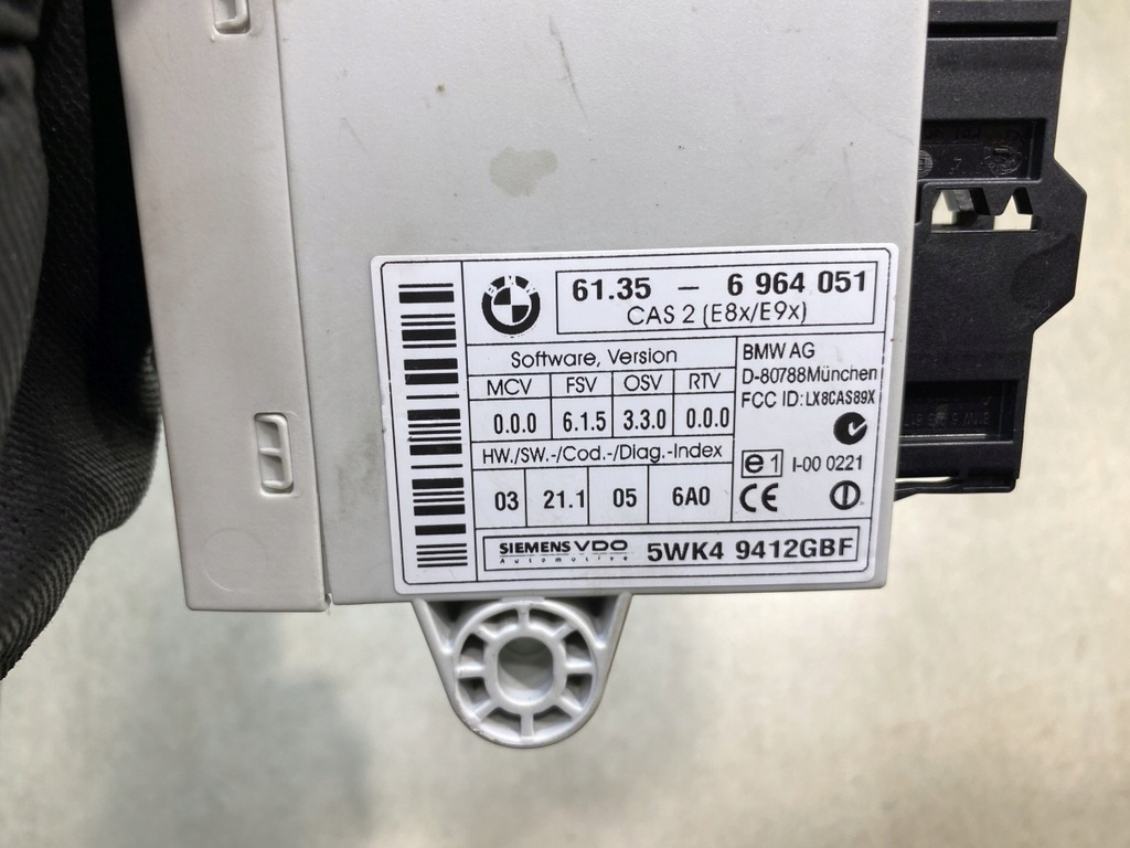 фото №5, Модуль cas bmw 1 e87 116i 6964051