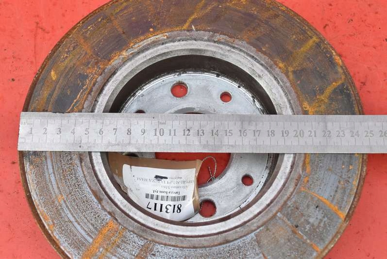 фото №9, Диск тормозная задняя alfa romeo mito 1.4 t-jet 120 km 08-13